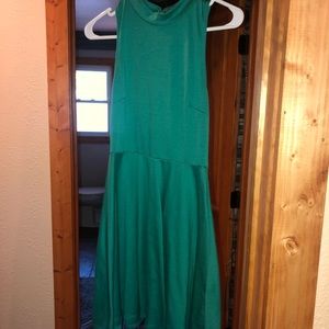 Lush green dress